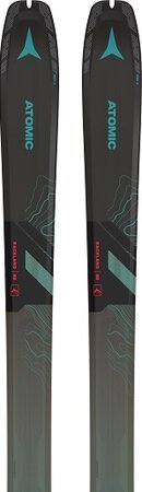 Skialpinistické lyže Atomic Backland 88 + Skin 88/89 Blue/Grey 23/24