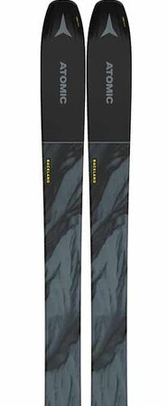 Skialpinistické lyže Atomic N Backland 107 Black/Metalic Blue 22/23