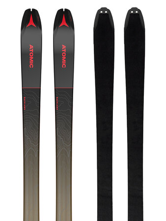 Skialpinistické lyže Atomic Backland 86 SL + Skin 85/86 Red/Black 21/22