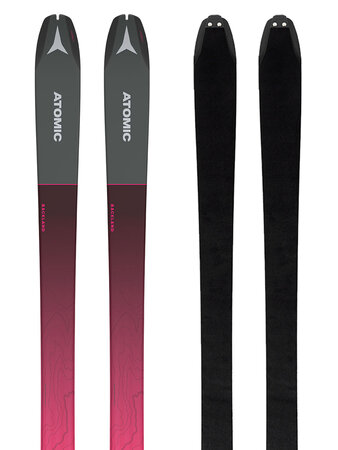 Skialpinistické lyže Atomic Backland WMN 86 SL+ Skin 85/86 Anthracite 21/22