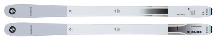 Skialpinistické lyže Blizzard Zero G 085 Light Grey, Flat 21/22