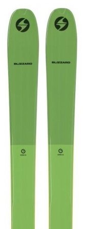 Skialpinistické lyže Blizzard Zero G 095 Green, Flat 21/22