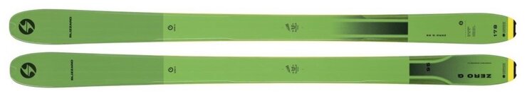 Skialpinistické lyže Blizzard Zero G 095 Green, Flat 21/22