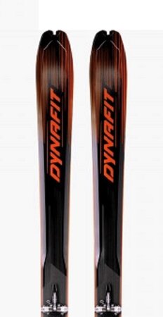 Skialpinistické lyže Dynafit Blacklight 80 Ski Dawn Red/Carbon Black 22/23
