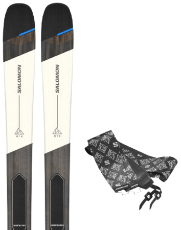 Skialpinistické lyže Salomon T MTN 96 Carbon + Skins Gy 23/24