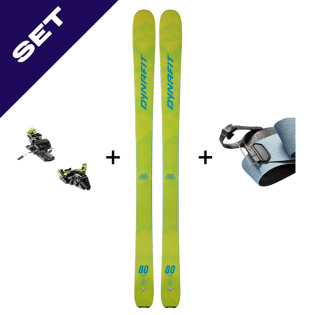 Skialpový set Dynafit Seven Summits Youngstar Set Yellow 21/22