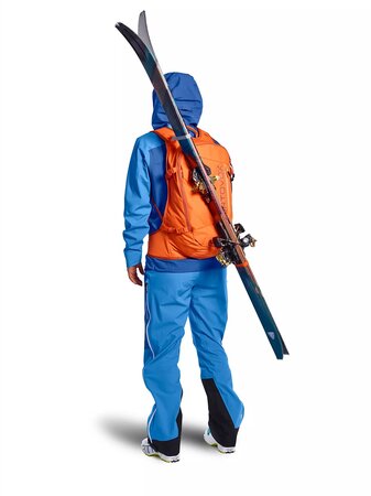 Skialpový batoh Ortovox Cross Rider 22 Burning Orange