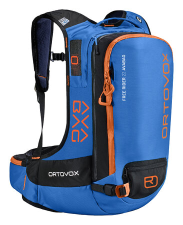 Lavínový batoh Ortovox Free Rider 22 Avabag Kit Safety Blue