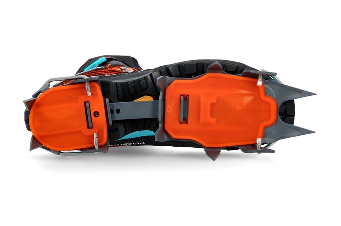 Automatické skialpové mačky Climbing Technology Nuptse Evo Automatic Grey