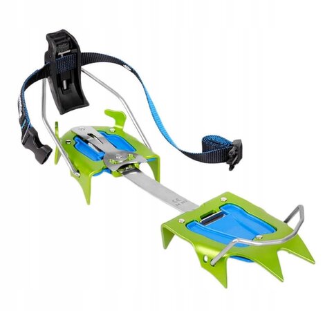 Skialpové mačky Climbing Technology Snow Flex Automatic Green/Blue