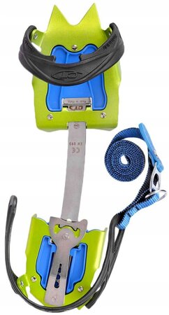 Skialpové mačky Climbing Technology Snow Flex Classic Green/Blue