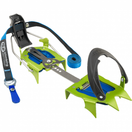 Skialpové mačky Climbing Technology Snow Flex Semiautomatic Green/Blue