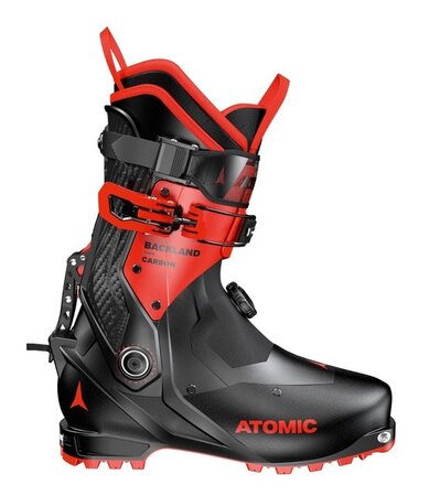 Skialpové lyžiarky Atomic Backland Carbon Black/Red
