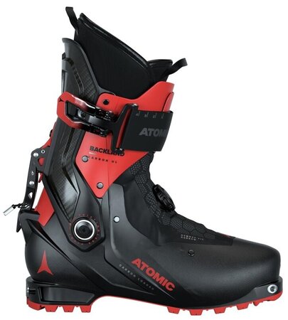 Skialpové lyžiarky Atomic Backland Carbon UL Black/Red 23/24 Skialpové lyžiarky Atomic Backland Carbon UL Black/Red 23/24