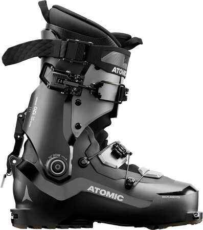 Skialpové lyžiarky Atomic Backland XTD Carbon 120 GW Black/Silver 26/27