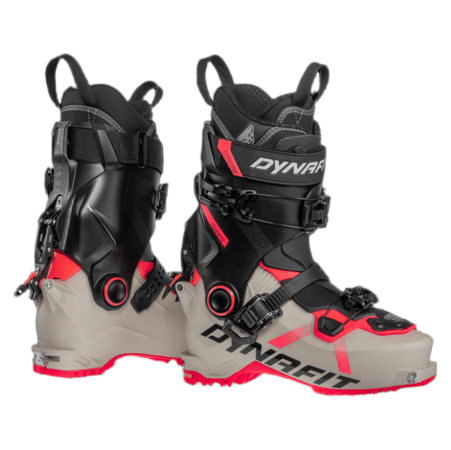 Skialpové lyžiarky Dynafit Seven Summits W Boot Fluo Coral/Overcast 26/27