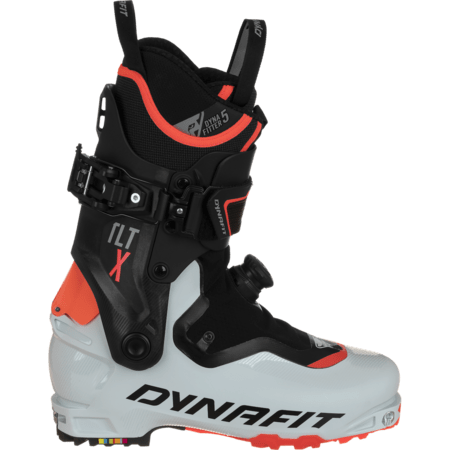Skialpové lyžiarky Dynafit TLT X PU W Boot Puritan Gray Fluo Coral 23/24