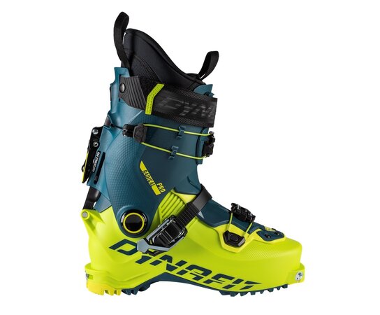 Skialpové lyžiarky Dynafit Radical Pro Petrol/Lime Punch 21/22
