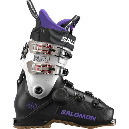 Skialpové lyžiarky Salomon Shift Alpha BOA 95 W Black/Ultra Violet 25/26