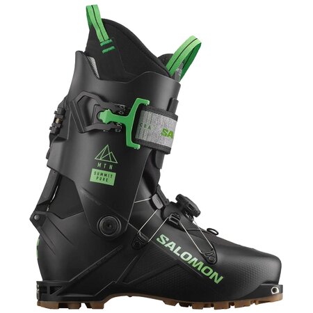 Skialpové lyžiarky Salomon MTN Summit Pure Anthracite/Black/Pastel Neon Green 24/25