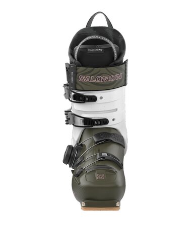 Skialpové lyžiarky Salomon Shift Alpha BOA 130 Grape Leaf/Gray Aurora 26/27