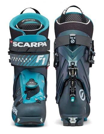 Skialpové lyžiarky Scarpa F1 Anthracite/Ottanio 21/22