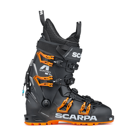 Skialpové lyžiarky Scarpa 4-Quattro SL Black/Orange 22/23