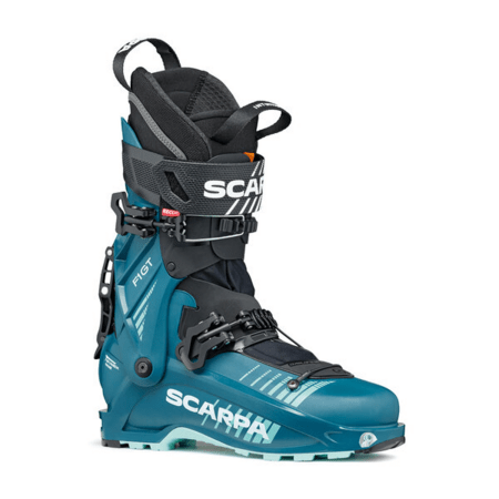 Skialpové lyžiarky Scarpa F1 GT Wmn Petrol/Aqua 24/25