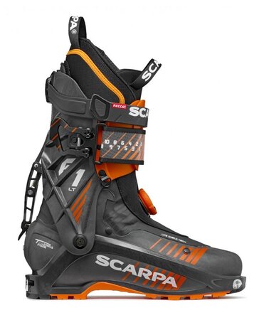 Skialpové lyžiarky Scarpa F1 LT Carbon/Orange 21/22