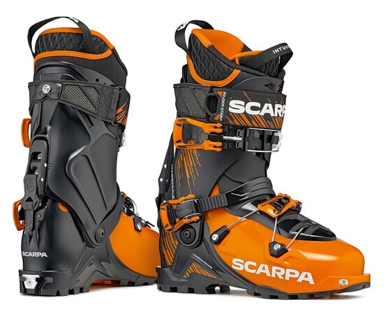 Skialpové lyžiarky Scarpa Maestrale Orange/Black 21/22
