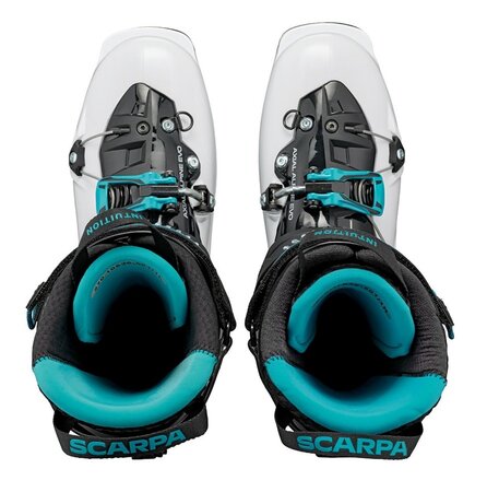 Skialpové lyžiarky Scarpa Maestrale RS White/Black/Azure