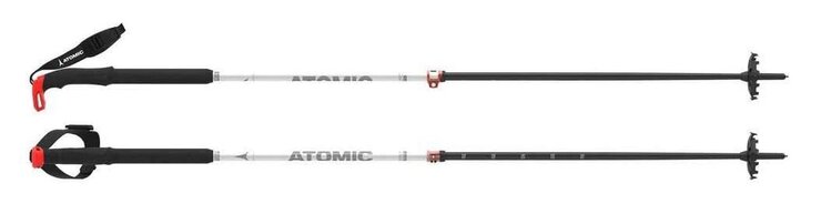 Skialpové palice Atomic BCT Touring Carbon SQS W Wh/C