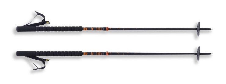 Skialpové palice Black Crows Duos Freebird Black/Orange 21/22