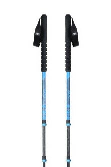 Skialpové palice Black Crows Trios Freebird Black/Blue 22/23