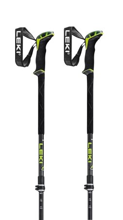 Skialpové palice Leki Guide 3 Black/Neon Yellow/Dark Anthracite