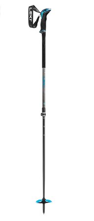 Skialpové palice Leki Guide Lite 2 Silver Gray Petrol/Back