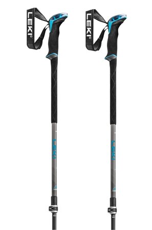 Skialpové palice Leki Guide Lite 2 Silver Gray Petrol/Back