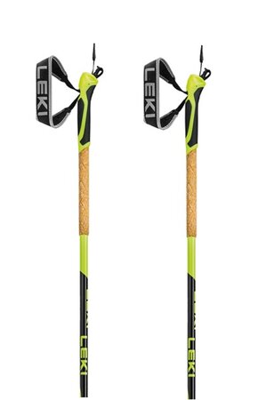 Skialpové palice Leki Mezza Train Neon Yellow/Black/White