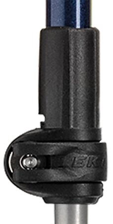 Skialpové palice Leki Vario XS Downriver Blue Metallic/Neonyellow/Cyan