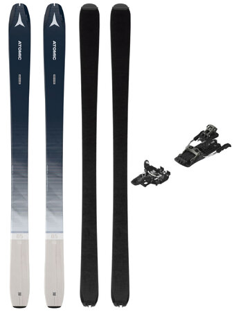 Skialpový set Atomic Backland WMN 85 + Skin 85/86 + Atomic N Backland Tour B/G