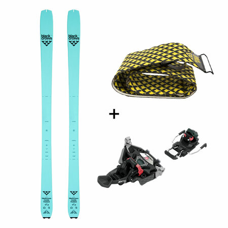Skialpový set Black Crows Mentis Freebird + Black Crows Mantis Freebird Skins Yellow + Fritchi Xenic 10 21/22