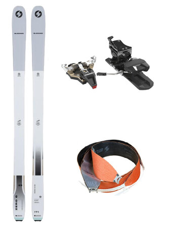 Skialpový set Blizzard Zero G 85 grey + Blizzard Skin Zero G 85 + Dynafit ST Radical Turn 82