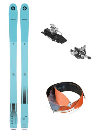 Skialpový set Blizzard Zero G 95 light blue + Blizzard Skin Zero G 95 + ATK Raider