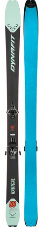 Skialpový set Dynafit Radical 88 Ski Set Women Puritan Grey