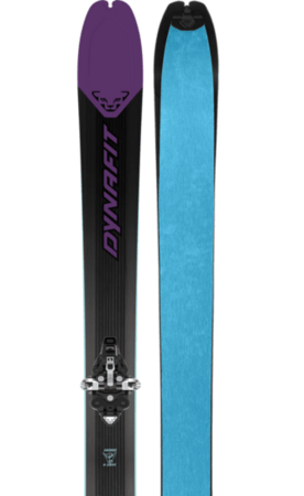 Skialpový set Dynafit Radical 97 W Ski Set Royal Purple