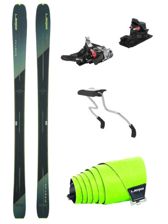 Skialpový set Elan Ripstick Tour 88 + Xenix 10 + Elan pásy