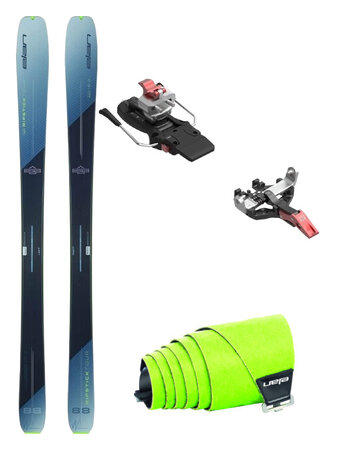 Skialpový set Elan Ripstick Tour 88 W + Ripstick Skin 88 + ATK Crest