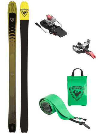 Skialpový set Rossignol Escaper 87 nano + Rossignol L2 skin escaper 85/87 + ATK Crest 10