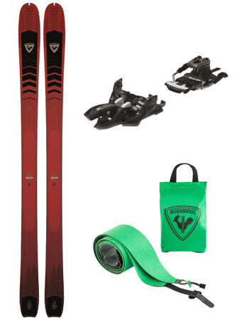 Skialpový set Rossignol Escaper 87 open + Rossignol L2 skin escaper 85/87 + Marker Alpinist 9