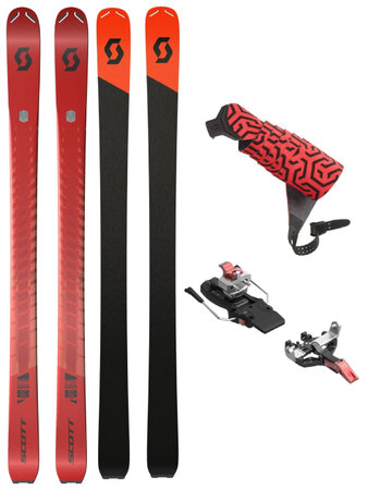 Skialpový set Scott Superguide 88 + Scott skin with hook 88 + ATK Crest 10
